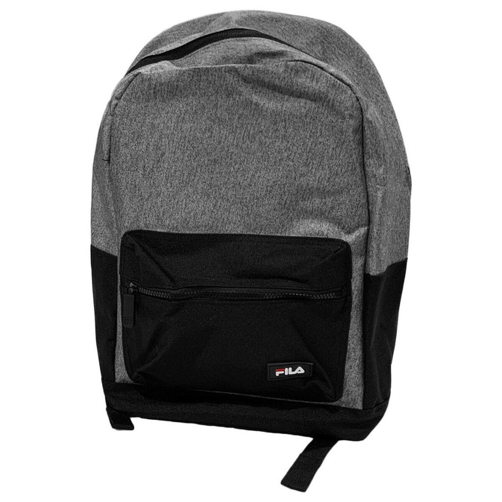 NWT FILA SCHOOL SPORT MENS GRAY POLYESTER BACKPACK
